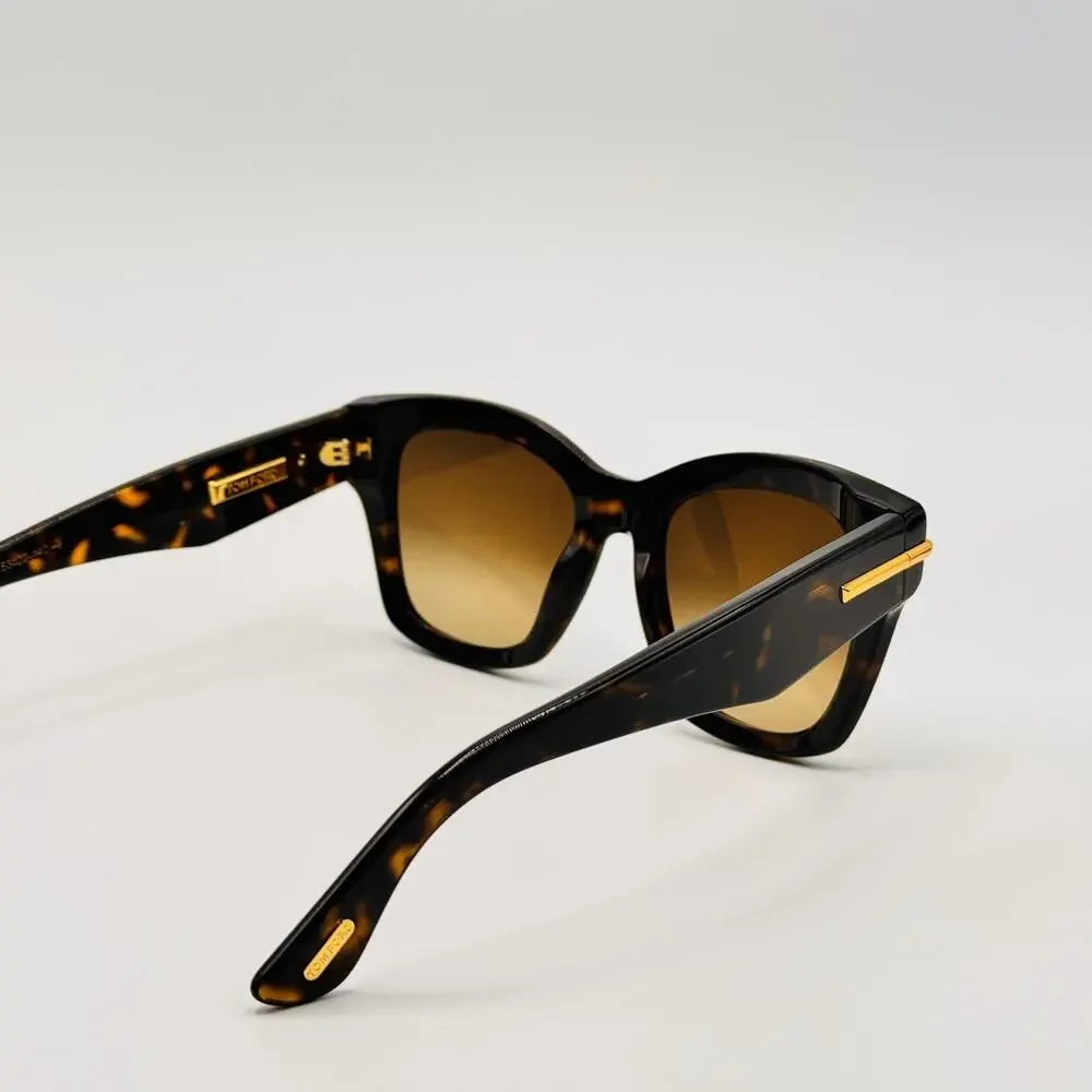Tom Ford Sunglasses FT1329 52F Havana Butterfly Brown Gradient 53-20-140mm Italy